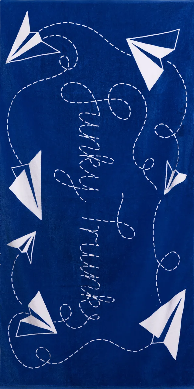 Хлопковое полотенце FUNKY TRUNKS Paper Plain
