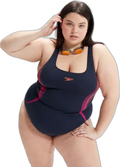 Купальник Womens Plus Size Placement Medalist - 1