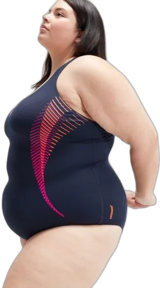Купальник Womens Plus Size Placement Medalist - 3