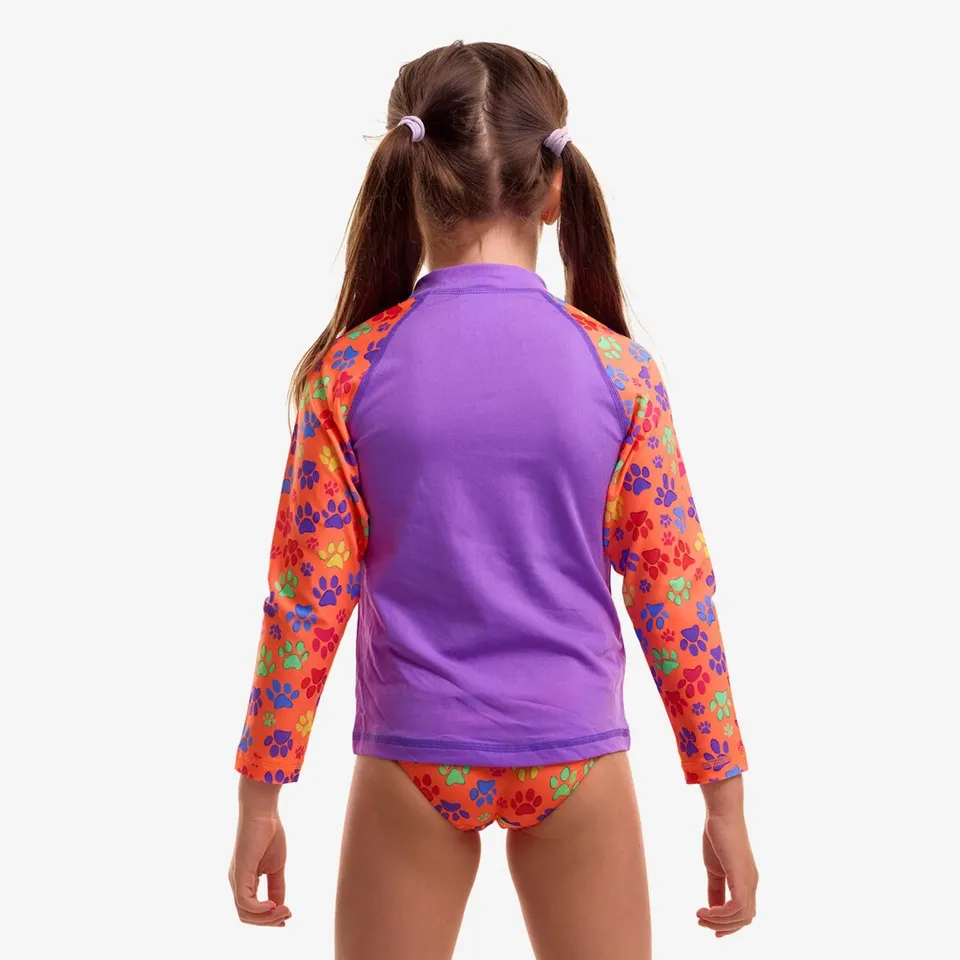 Купальник FUNKITA Toddler Girl's Paw Paw (Zippy Rash Vest) - 2