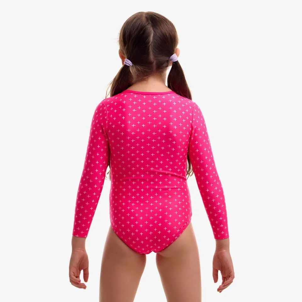 Купальник FUNKITA Toddler Girl's Pink Proton (Sun Cover One Piece) - 2