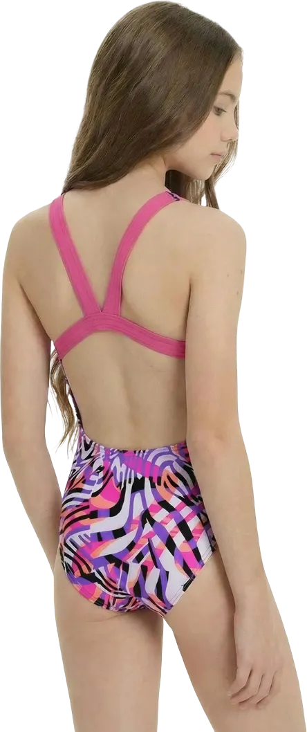 Купальник для девочек Speedo Digi ALV LDBK (Розовый) - 2