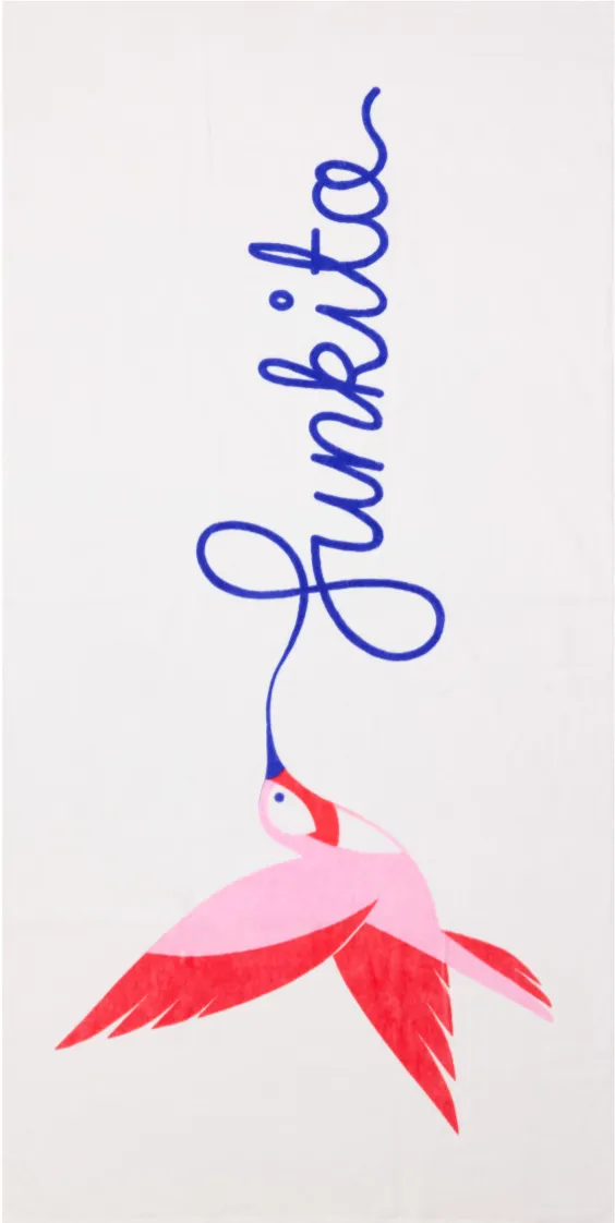 Хлопковое полотенце FUNKITA Hummy Bunny
