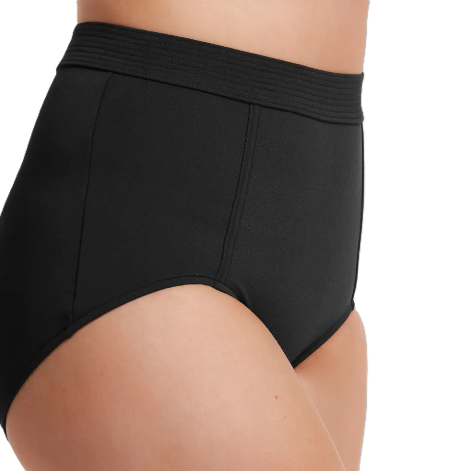 Шорты плавательные с завышенной талией FUNKITA Ladies Still Black - 1