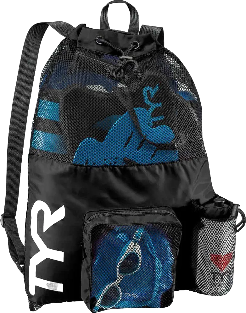 Рюкзак для аксессуаров TYR Big Mesh Mummy Backpack (001)
