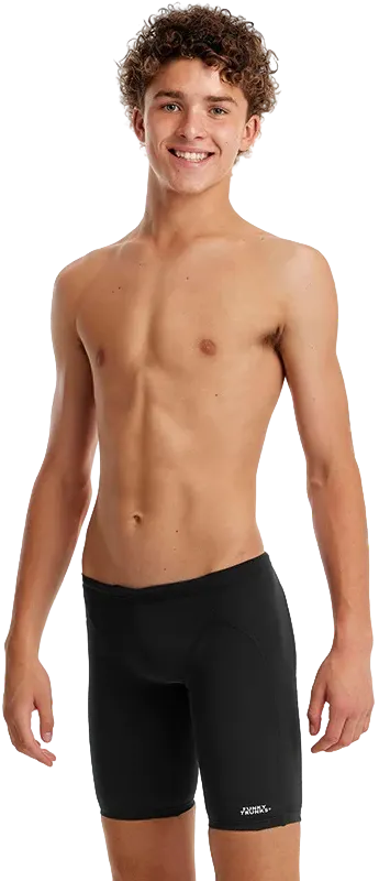 Джаммеры FUNKY TRUNKS Boys Training Jammers Still Black - 1