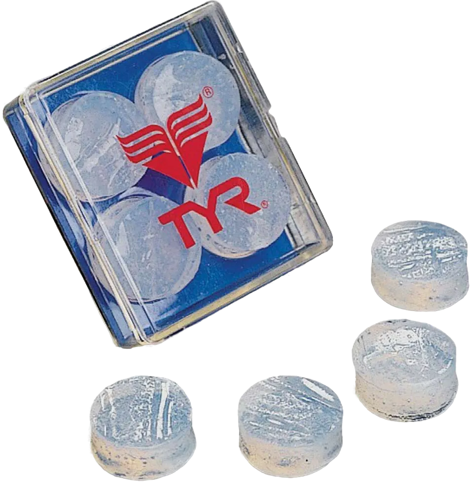 Беруши для бассейна TYR Soft Silicone Ear Plugs Белый (101)