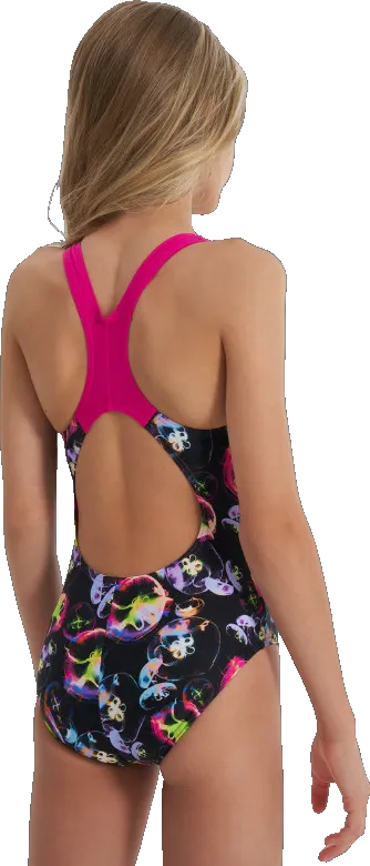 Купальник Speedo Girls Allover Splashback - 2