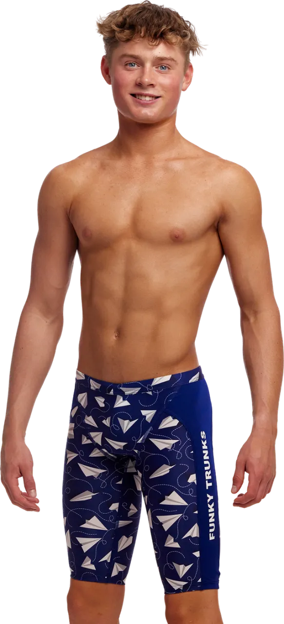 Джаммеры FUNKY TRUNKS Boys Training Jammers Paper Plain - 1
