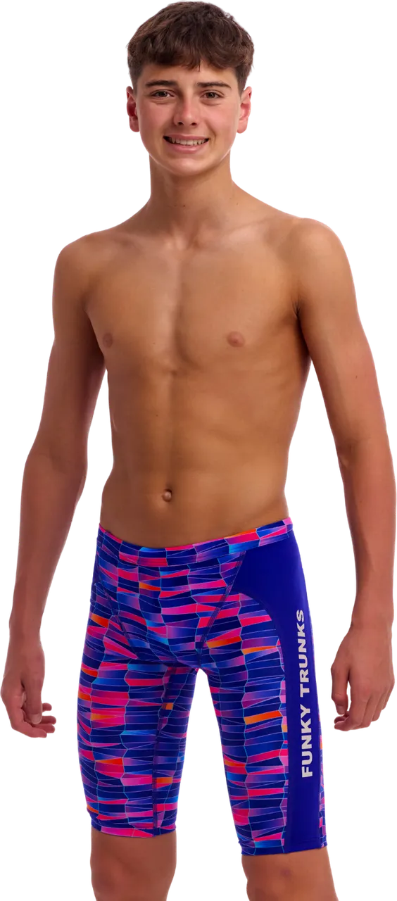 Джаммеры FUNKY TRUNKS Boys Training Jammers Warped Waves - 1