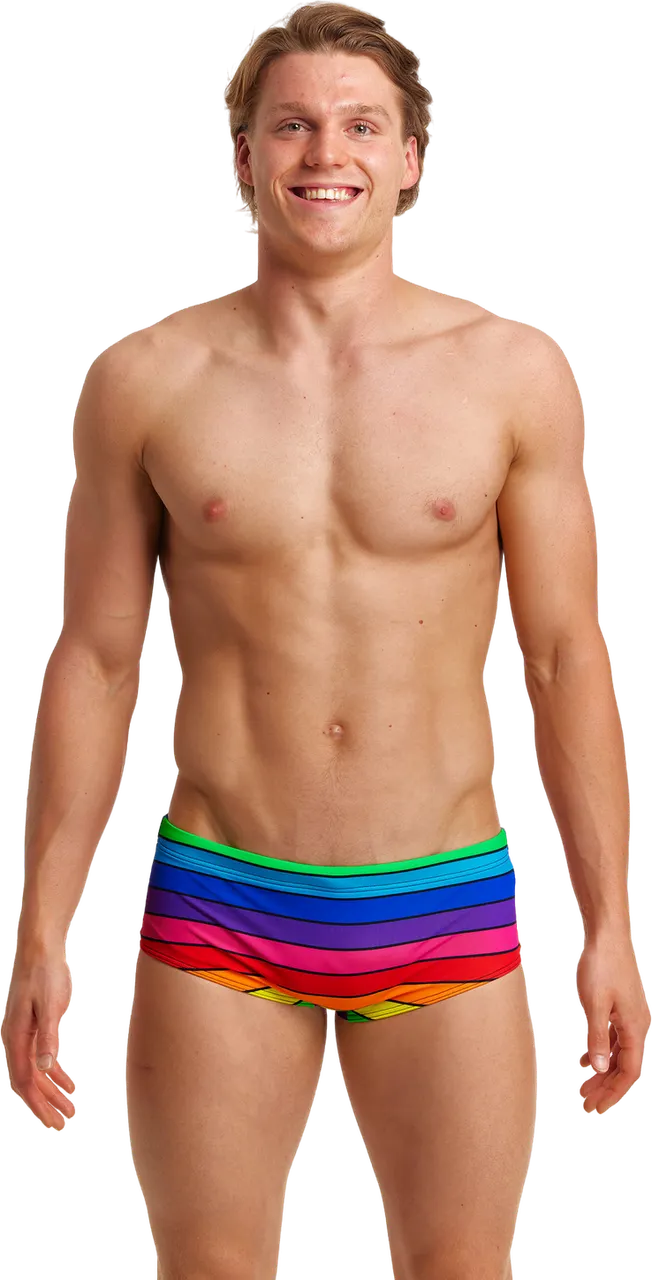 Транки FUNKY TRUNKS Men's Rainbow Racer - 1