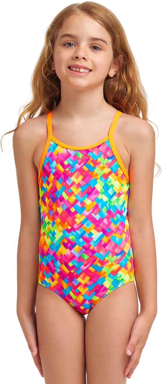 Купальник FUNKITA Toddler Girl's Stroke Rate - 1