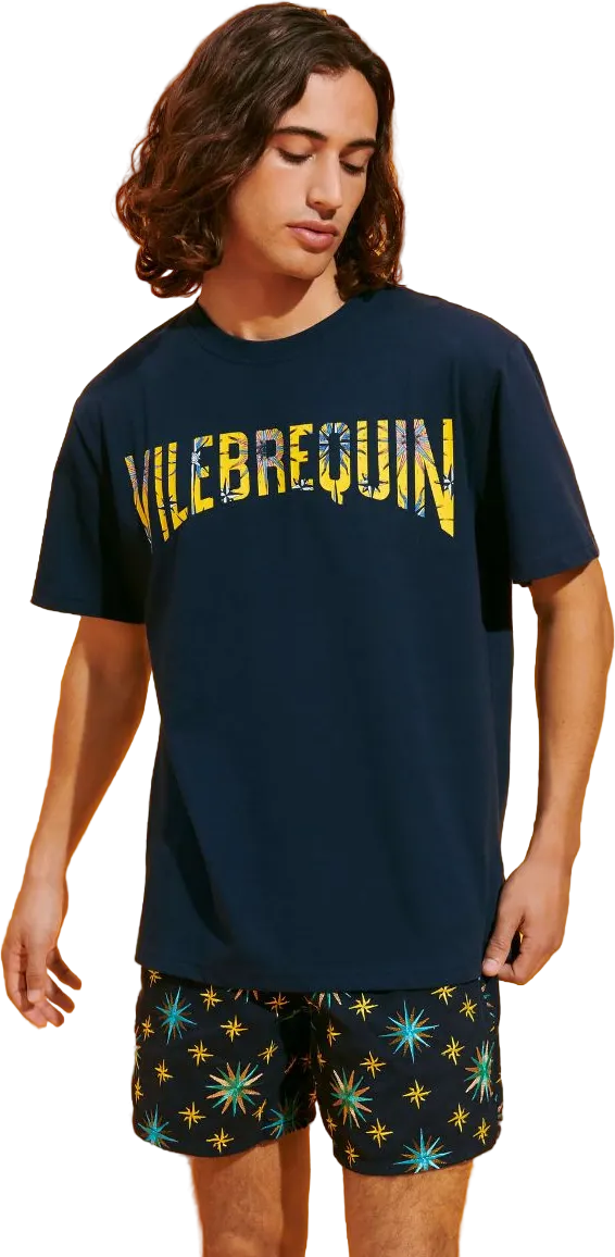 Футболка VILEBREQUIN Bleu Marine Tareck - 1