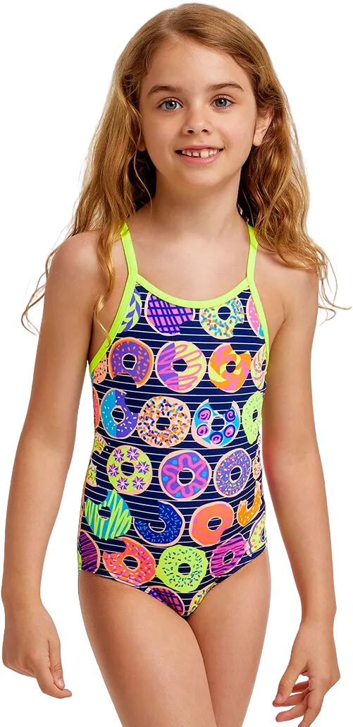 Купальник FUNKITA Toddler Girl's Dunking Donuts - 1