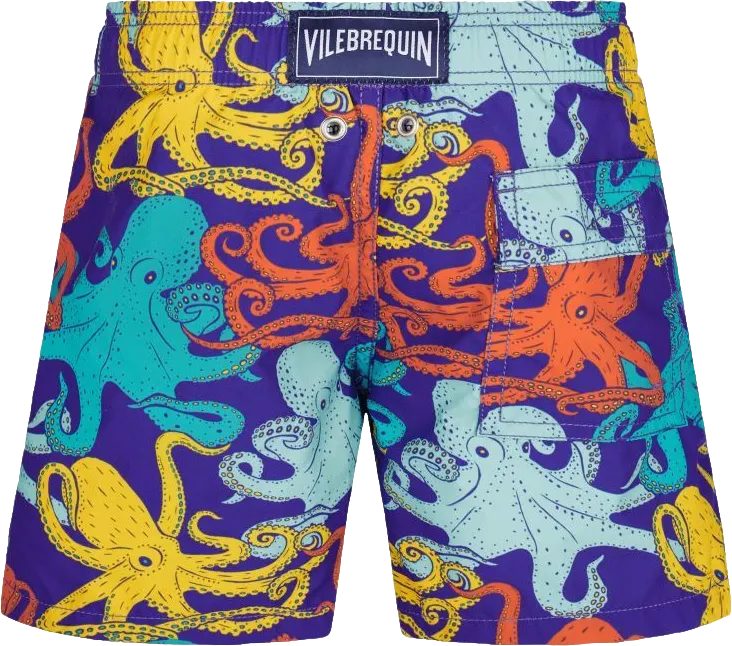 Плавательные Шорты Детские VILEBREQUIN Jim Purple Blue - 2