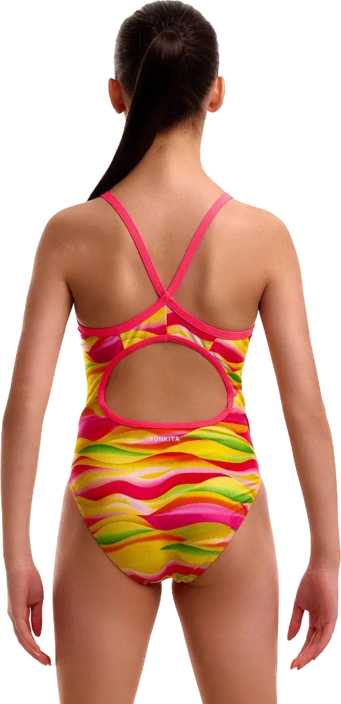 Купальник FUNKITA Girl's Custard Cakes (Diamond Back) - 2