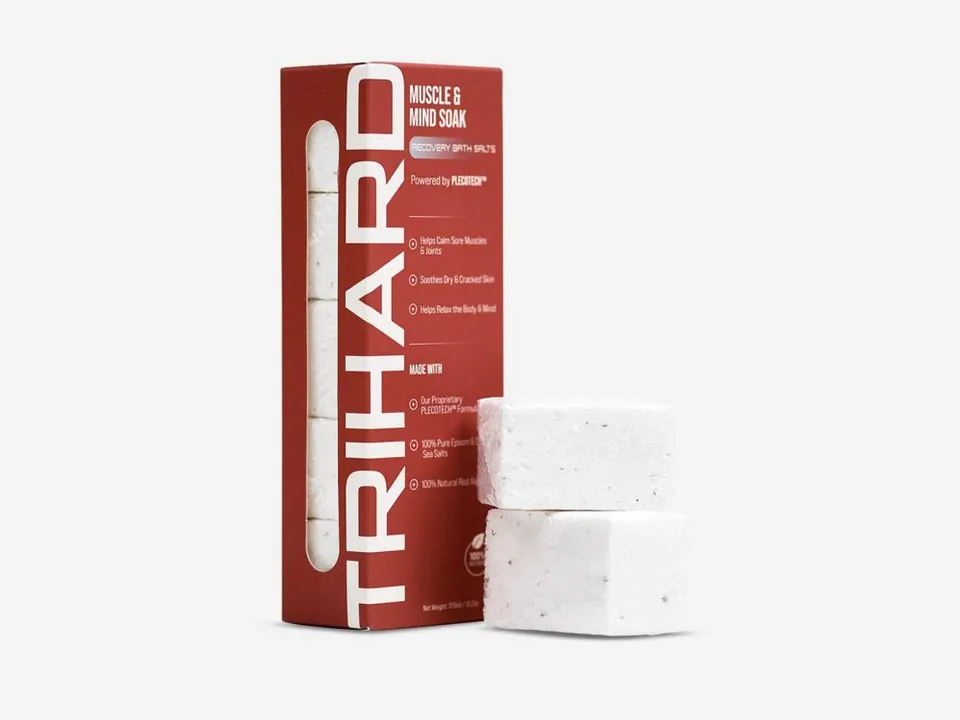 Восстанавливающая соль для ванн TRIHARD MUSCLE & MIND SOAK 375ml