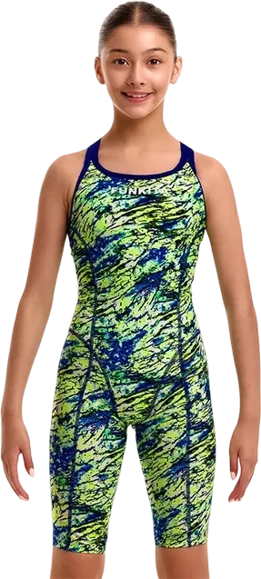 Купальник FUNKITA Girl's Scaled Back (Fast Training) - 1