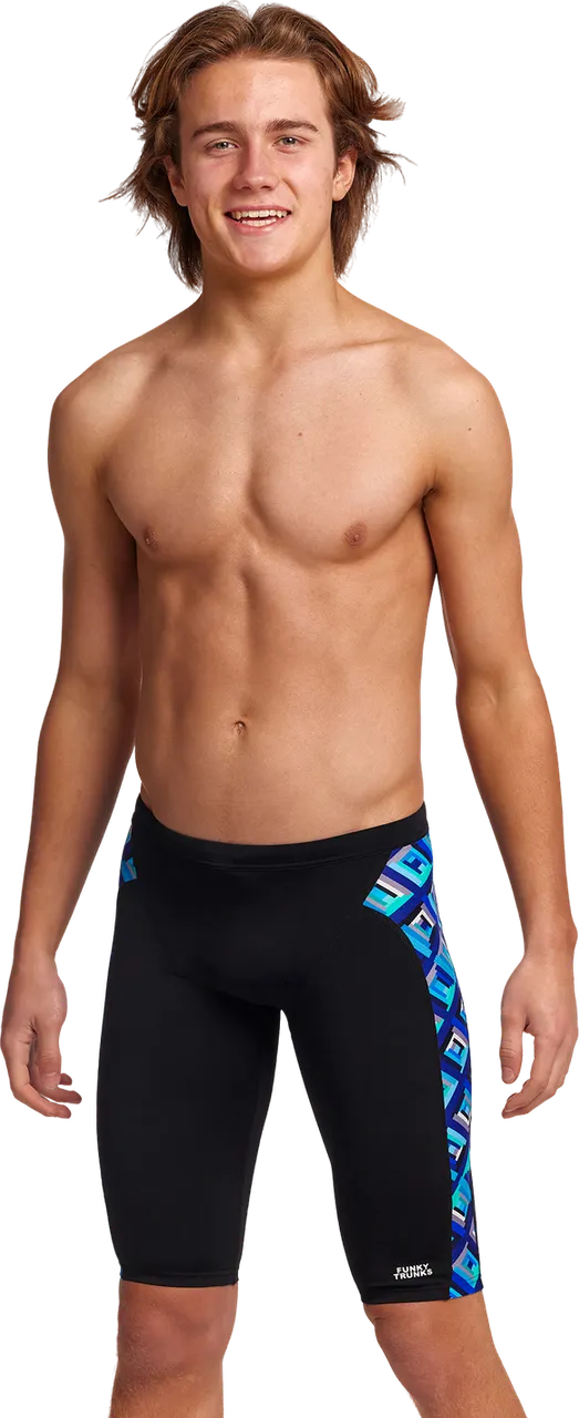 Джаммеры FUNKY TRUNKS Boys Training Jammers Blue Bunkers - 1