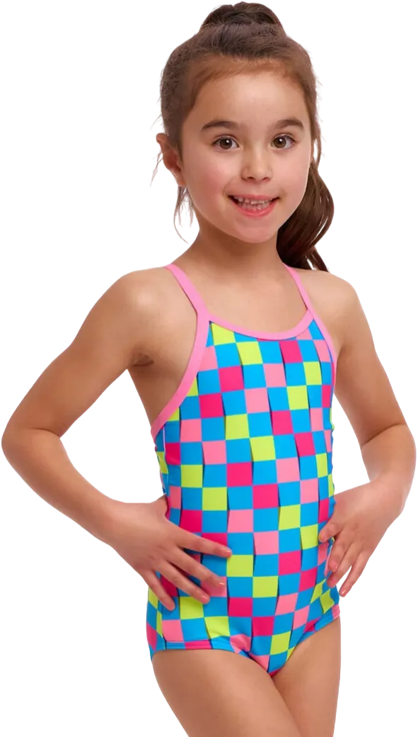 Купальник FUNKITA Toddler Girl's Post It - 1