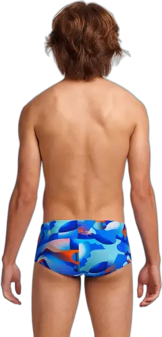 Плавки Funky Trunks Boy's Battle Blue - 2