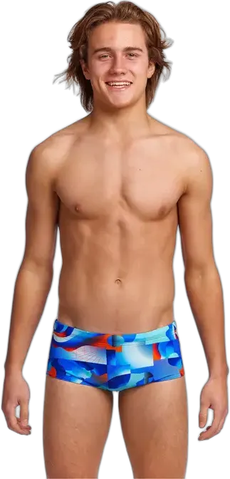 Плавки Funky Trunks Boy's Battle Blue - 1