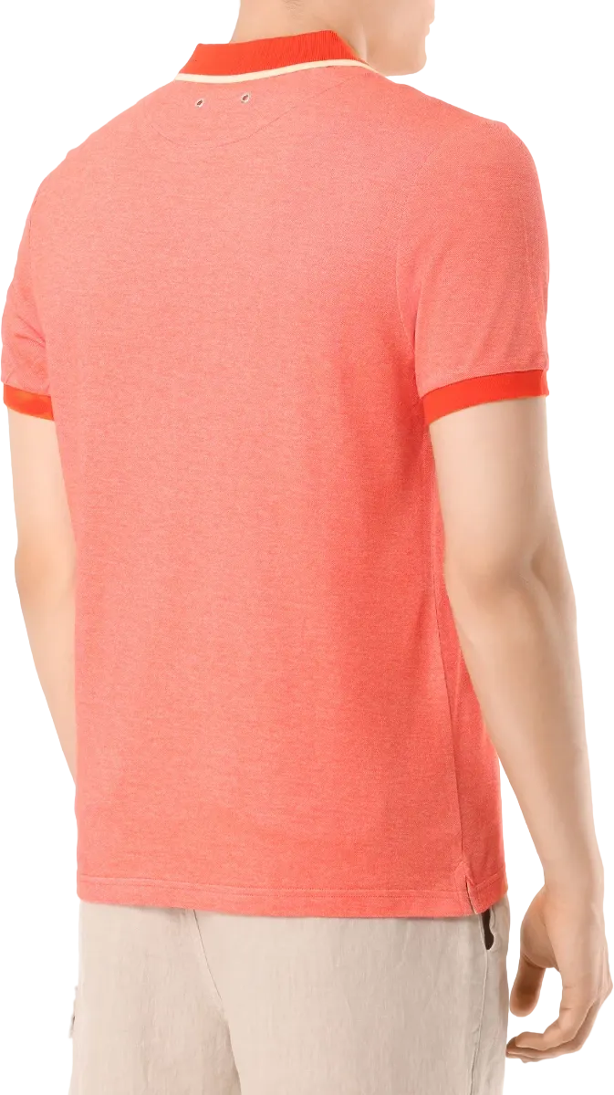 Поло с коротким рукавом VILEBREQUIN (Coquelicot) - 2