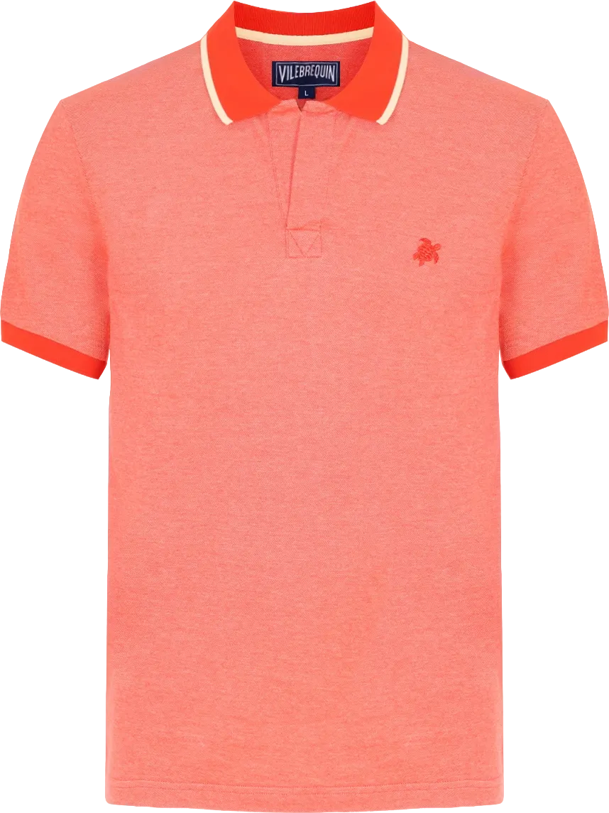 Поло с коротким рукавом VILEBREQUIN (Coquelicot) - 3