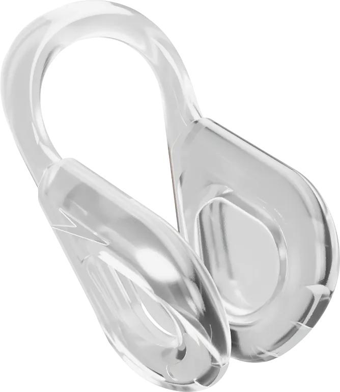 Зажим для носа Speedo BIOFUSE NOSECLIP прозрачный