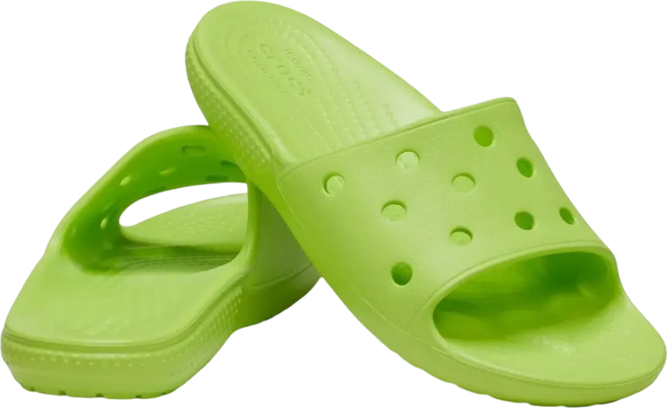 Шлепанцы детские Crocs Classic Slide K lime - 2
