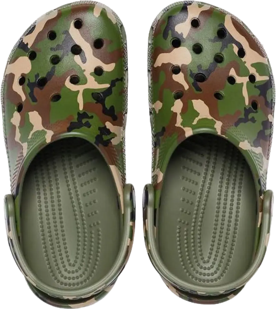 Сабо унисекс CROCS Baya Seasonal Printed Clog (army) - 1