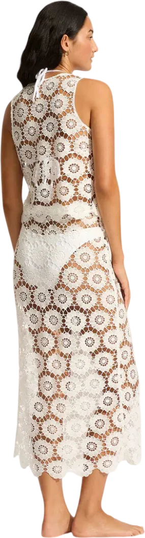 Юбка Seafolly Maxi Wrap Skirt SecretGarden - White - 3