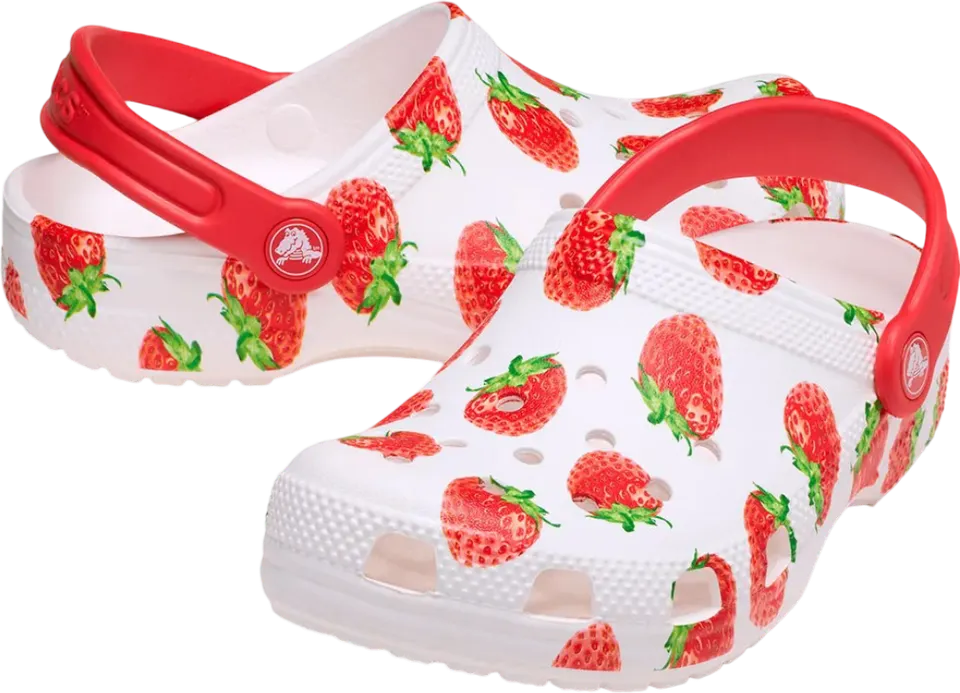 Сабо (клоги) детские Crocs Classic Fresh Fruits Clog (Strawberry) - 2