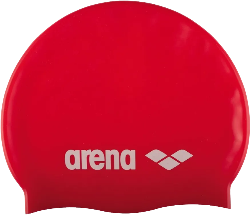 Шапочка Arena Classic Silicone (Red-white)