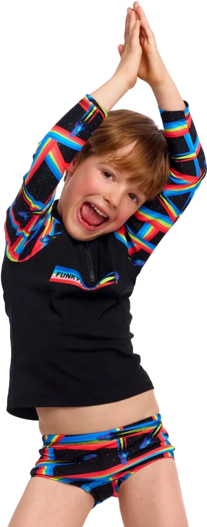 Лонгслив FUNKY TRUNKS Toddler Boys Pocket Rocket - 1