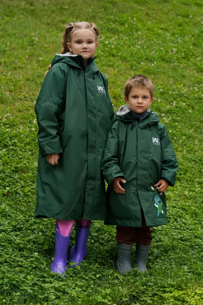 Тортуга WKS TeamLine kids, темно-зеленый/светло-серый - 5