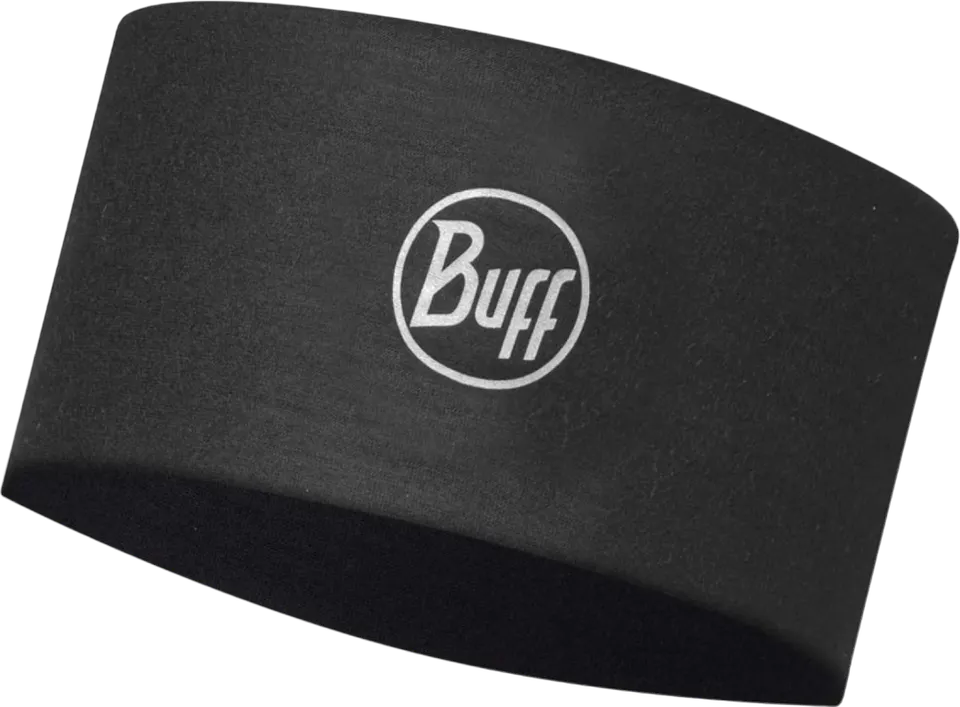 Повязка Buff CoolNet UV Wide Headband Solid Black