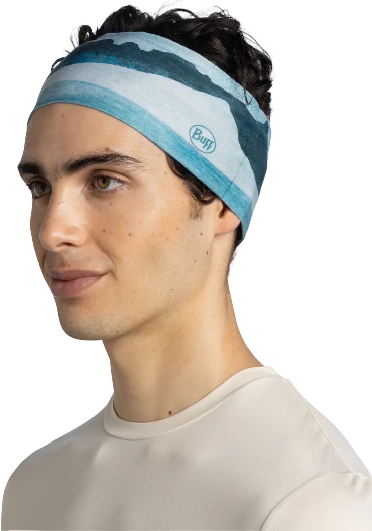 Повязка Buff CoolNet UV Wide Headband Aler Teal - 2