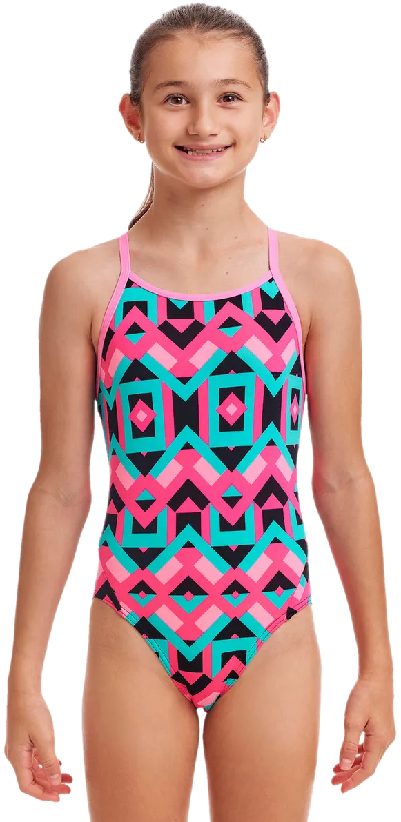 Купальник FUNKITA Girl's Square Stare - 1