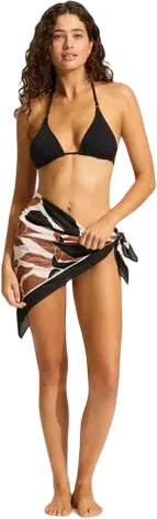Шарф Seafolly Secret Garden Scarf (Black) - 2