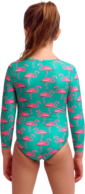 Купальник FUNKITA Toddler Girl's Go Flamingo! (Sun Cover One Piece) - 2