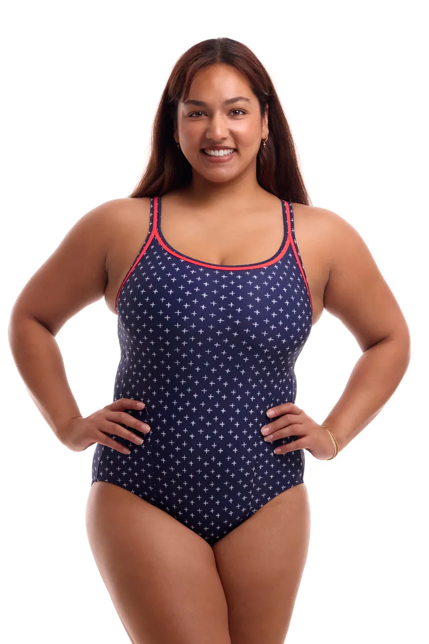 Купальник FUNKITA с поддержкой Very Cross (Locked In Lucy)