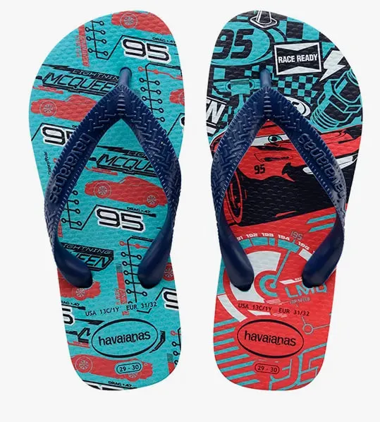 Шлепанцы Havaianas Cars Kids