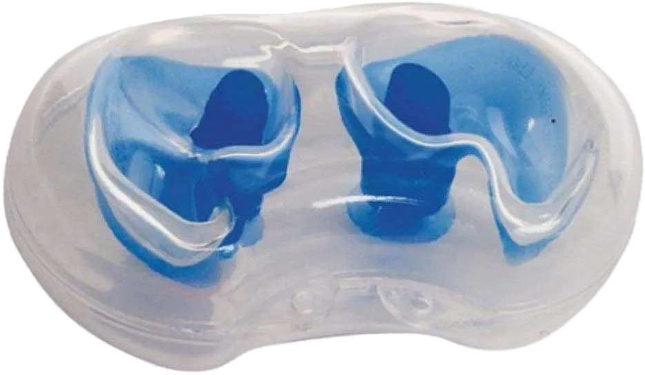 Беруши для бассейна TYR Silicone Molded Ear Plugs Голубой (420)