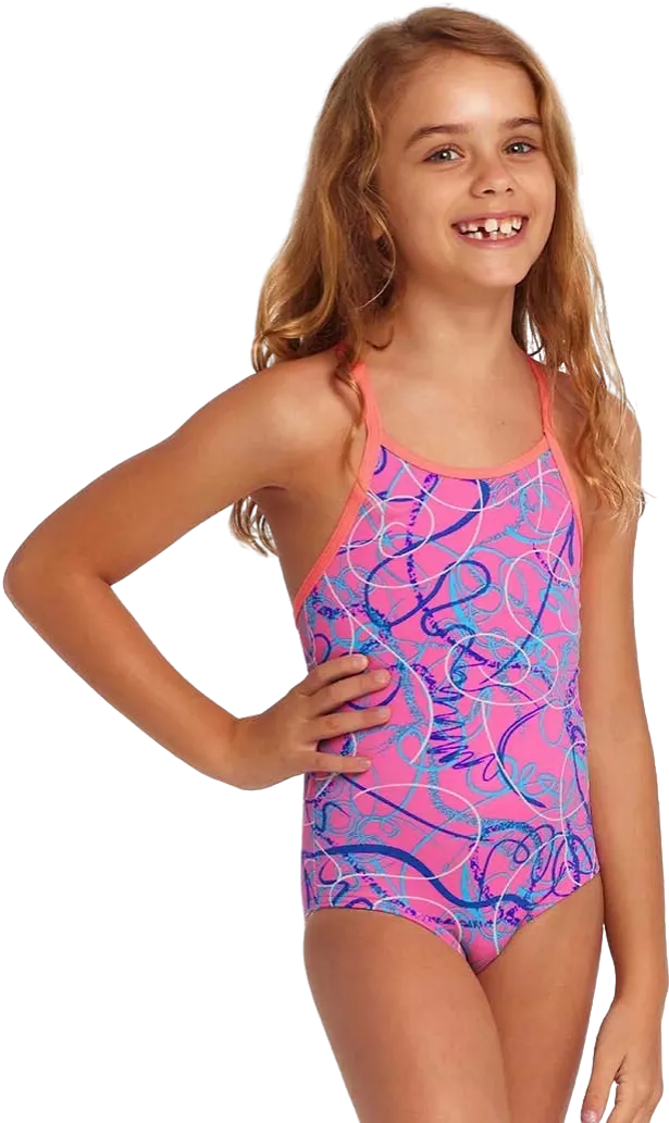 Купальник FUNKITA Toddler Girl's Quick Flick - 1