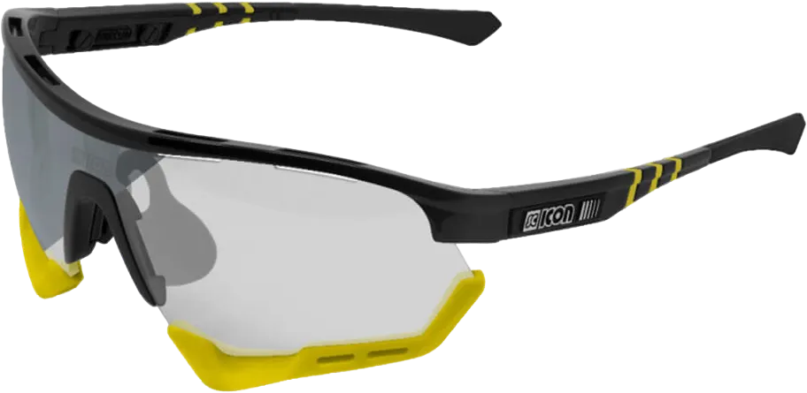 Очки Scicon Aerotech XL Black Photochromic Silver - 2