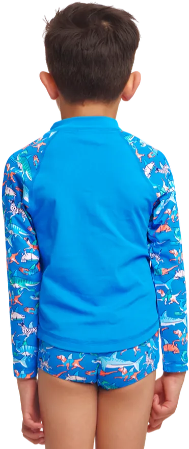 Лонгслив FUNKY TRUNKS Toddler Boys Fin Swimming - 2