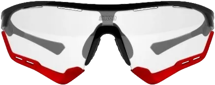 Очки Scicon Aerocomfort Black Gloss/lens SCNXT Photochromic Red Mirror - 1