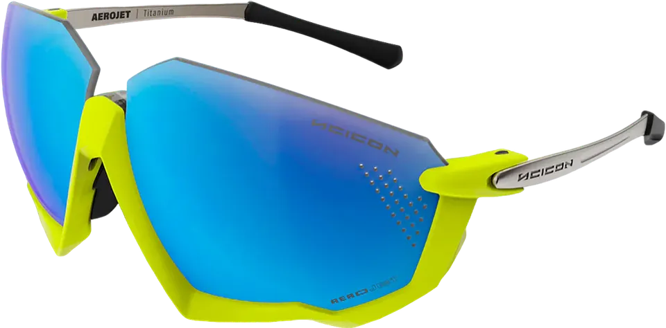 Очки Scicon Aerojet Yellow Fluo/lens SCNPP Multimirror Blue + Rain Clear - 2