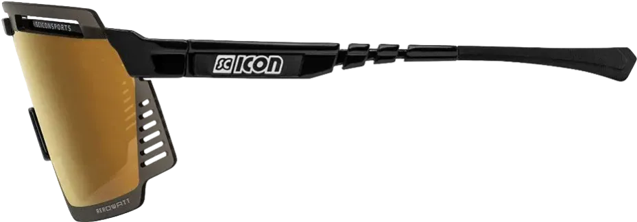 Очки Scicon Aerowatt Black Gloss/SCNPP Multimirror Bronze - 3